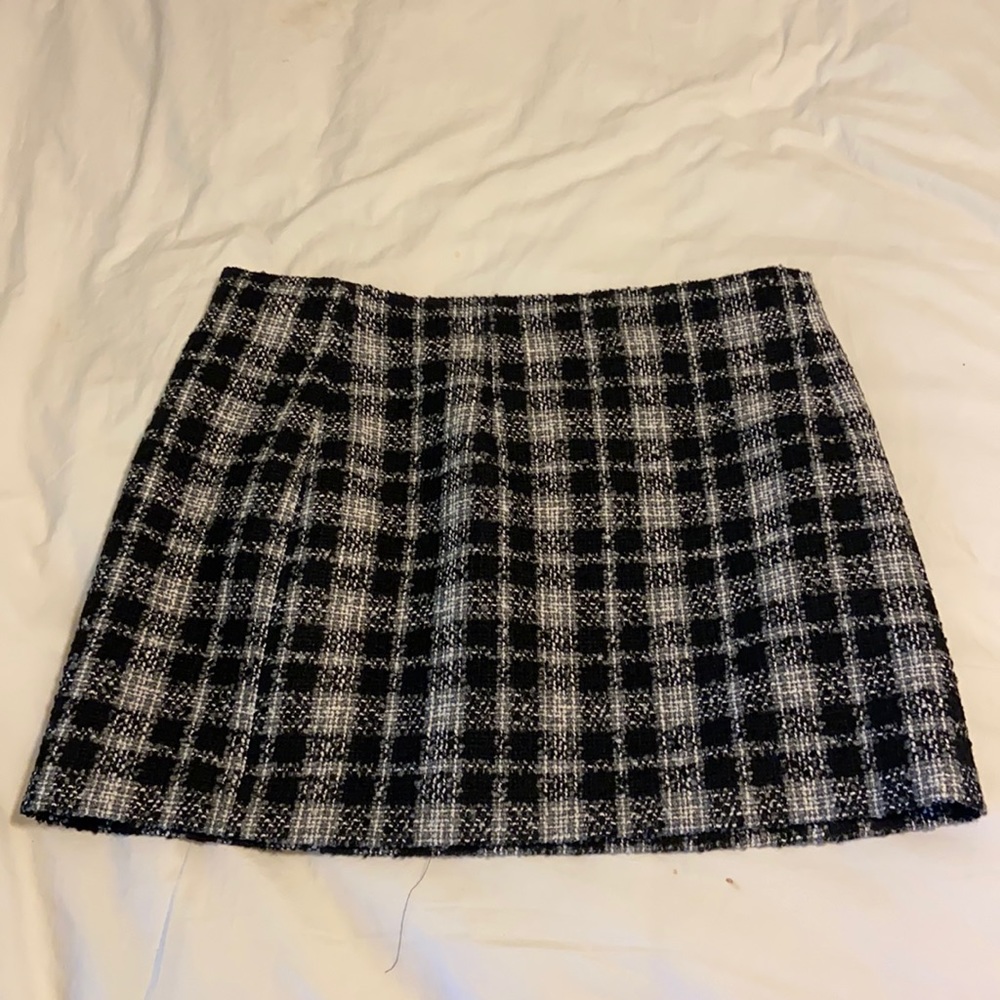 zara mini skirt